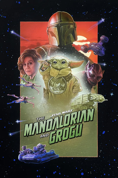 Stunning 2026 The Mandalorian and Grogu Wall Art - Premium Movie Poster