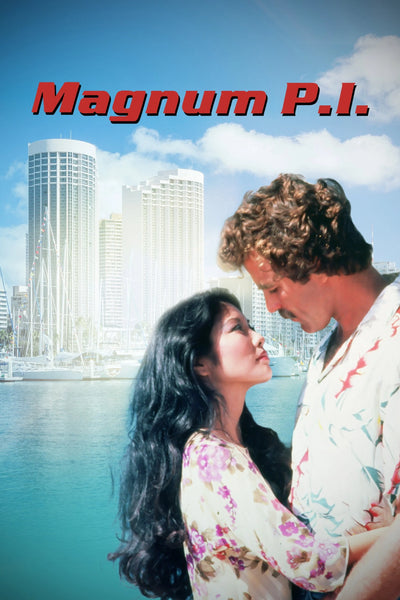 Stunning Action Art: Magnum P.I. (1980) Wall Poster - TV Series Poster