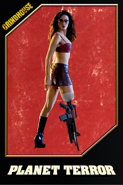 Stunning Action-Horror Wall Art: Planet Terror (2007) - Premium Movie Poster