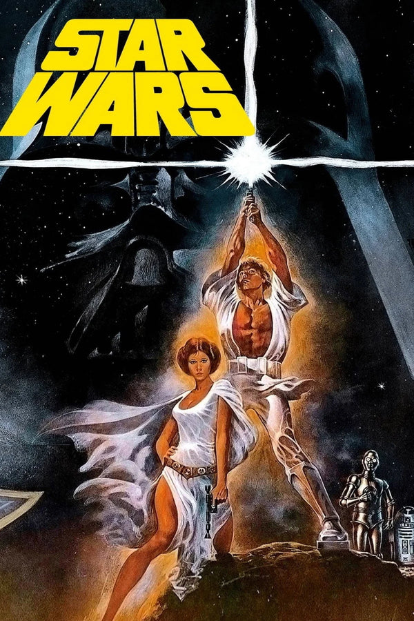 Stunning Adventure Awaits: Star Wars (1977) Wall Poster - Premium Movie Poster