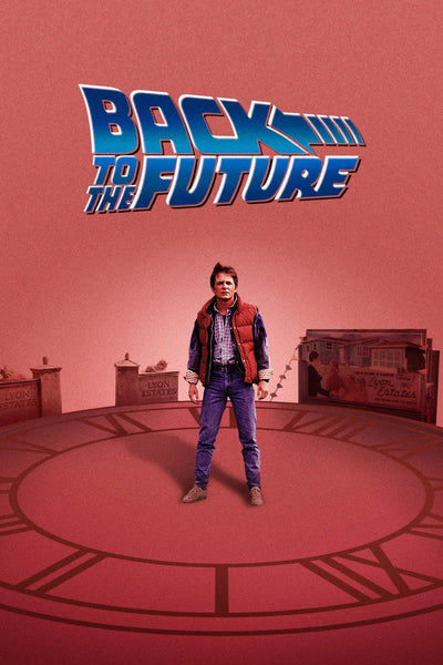 Stunning Back to the Future (1985) Time-Travel Wall Art - Premium Movie Poster