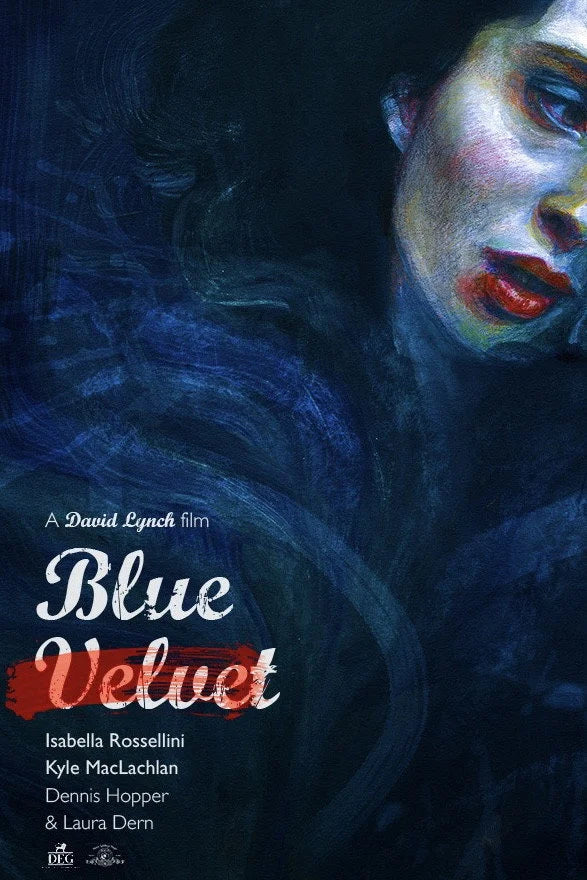 Stunning Blue Velvet (1986) Wall Art: Crime & Drama Poster - Premium Movie Poster