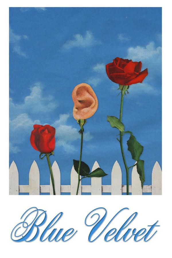 Stunning Blue Velvet (1986) Wall Art – Dive into Noir Elegance - Premium Movie Poster