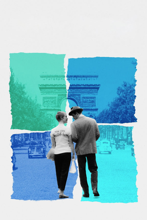 Stunning 'Breathless (1960)' Wall Art for Timeless Style - Premium Movie Poster