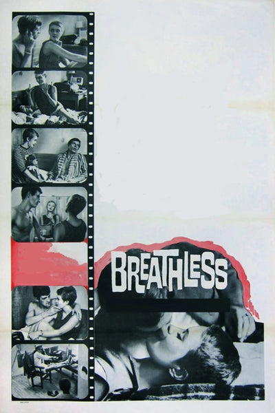 Stunning Breathless (1960) Wall Art – Own the Classic Crime Drama - Premium Movie Poster