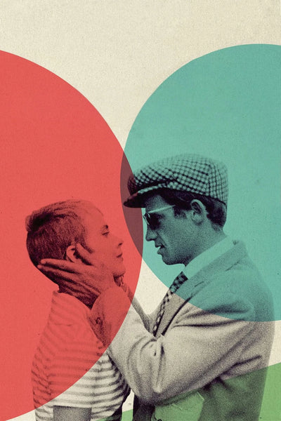 Stunning 'Breathless (1960)' Wall Art – Own the French New Wave Vibe - Premium Movie Poster