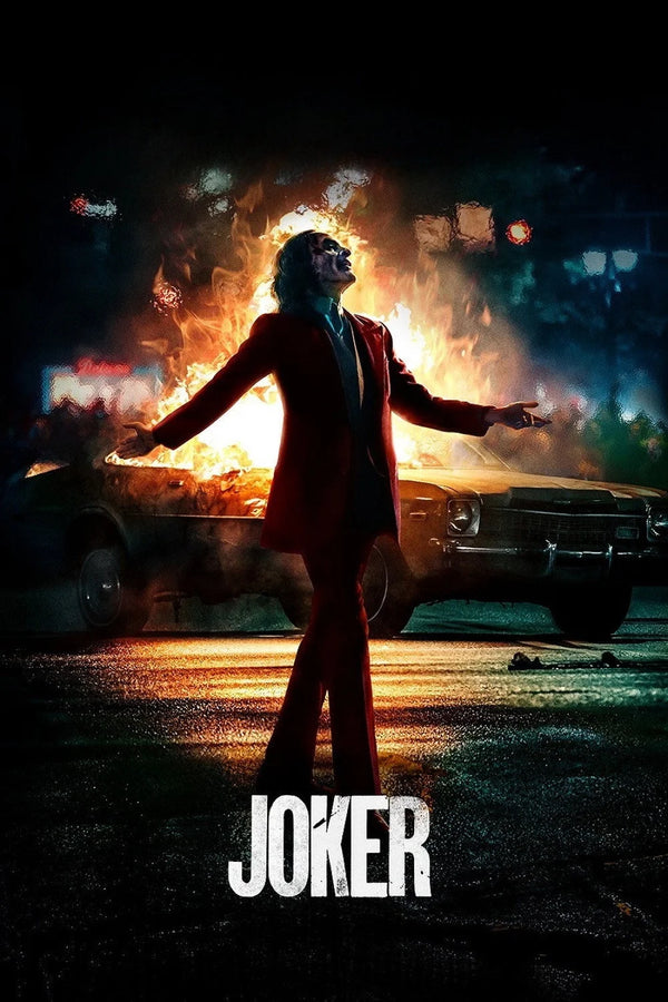 Stunning Chaos: Premium Joker (2019) Wall Poster - Premium Movie Poster