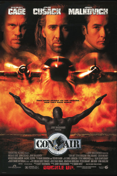 Stunning Con Air (1997) Action Wall Art - Premium Movie Poster