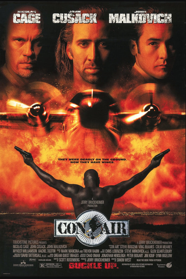 Stunning Con Air (1997) Action Wall Art - Premium Movie Poster