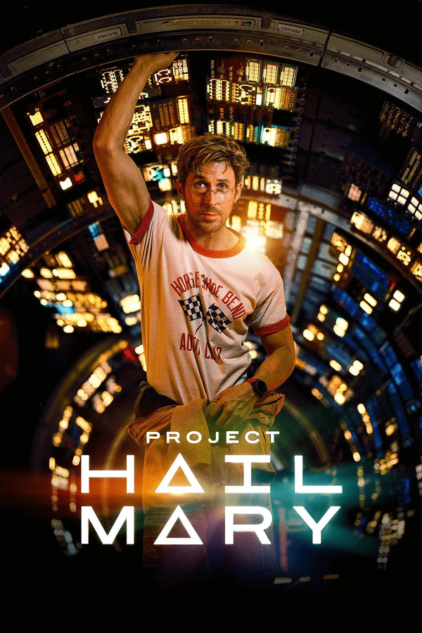 Stunning Cosmic Escape: Project Hail Mary (2026) Wall Art - Premium Movie Poster