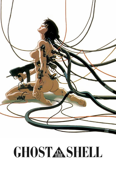 Stunning Cyberpunk Ghost in the Shell (1995) Poster - Premium Movie Poster
