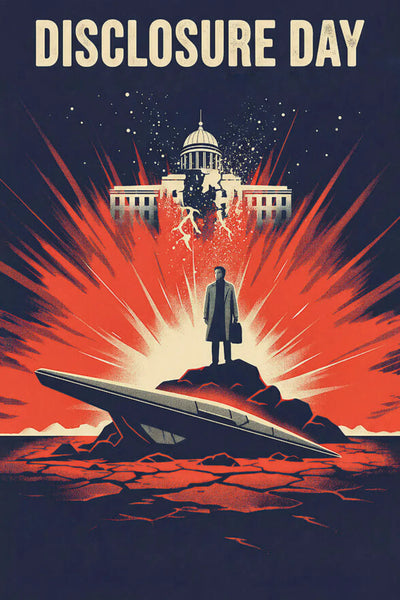 Stunning Disclosure Day (2026) Poster: Action & Mystery Unveiled - Premium Movie Poster