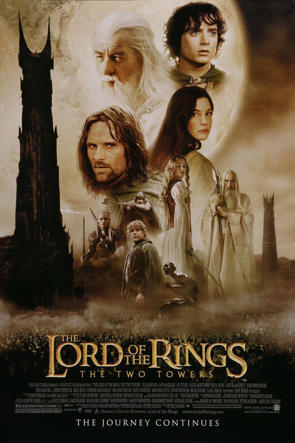 Stunning Fantasy Wall Art: The Two Towers (2002) - Premium Movie Poster