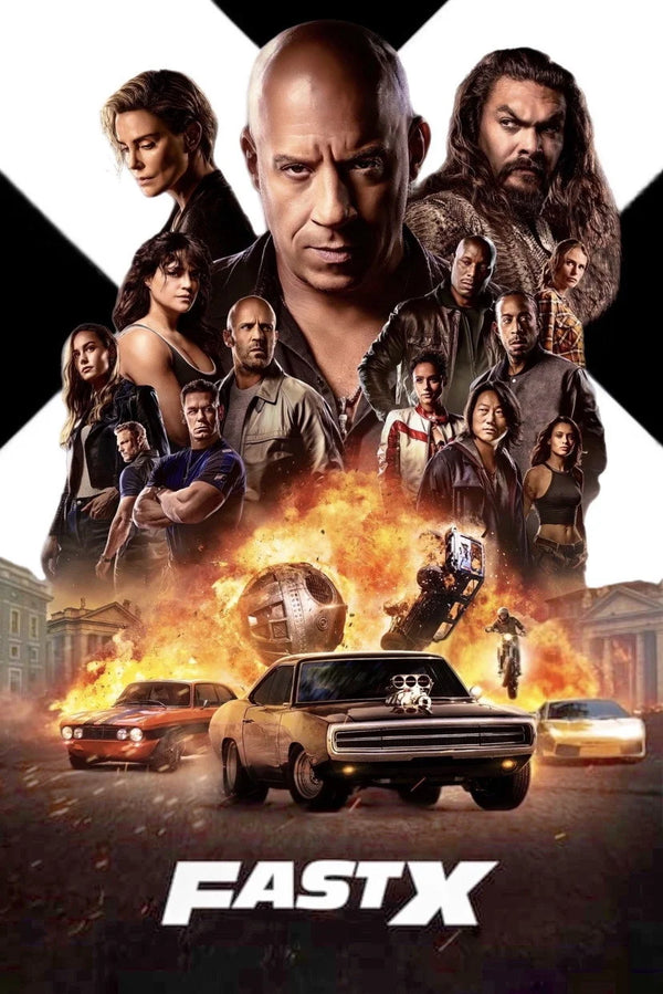 Stunning Fast X (2023) Wall Art – Action & Adventure Awaits! - Premium Movie Poster