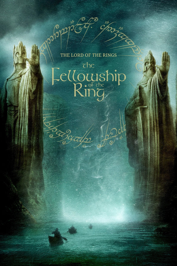 Stunning Fellowship of the Ring (2001) Wall Art – 8.9/10 Epic - Premium Movie Poster