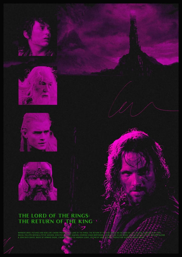 Stunning Final Battle: The Lord of the Rings (2003) Wall Art - Premium Movie Poster