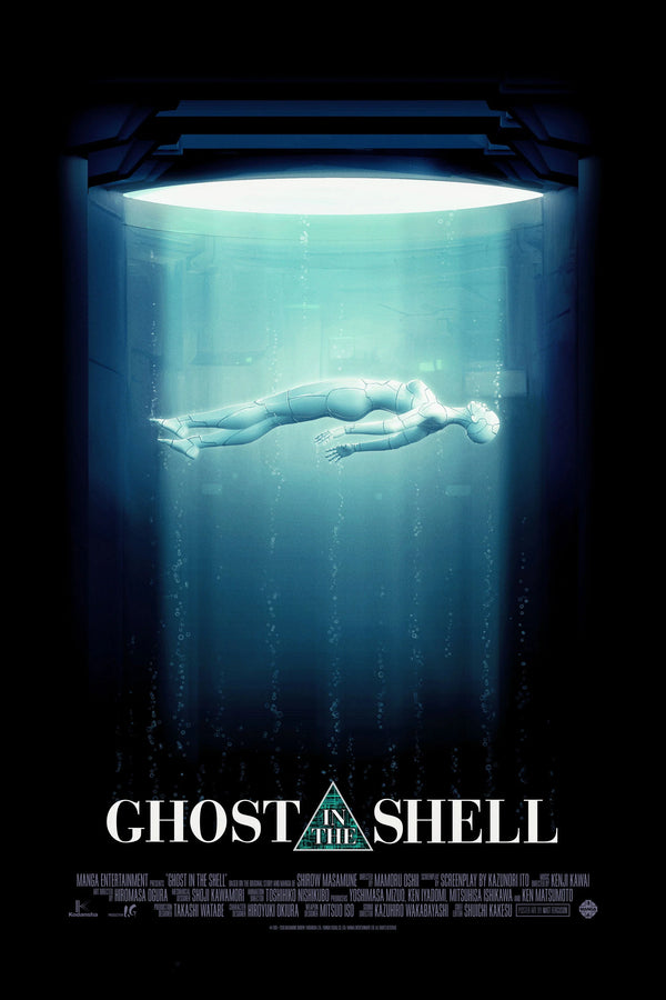 Stunning Ghost in the Shell (1995) Anime Art Print - Premium Movie Poster