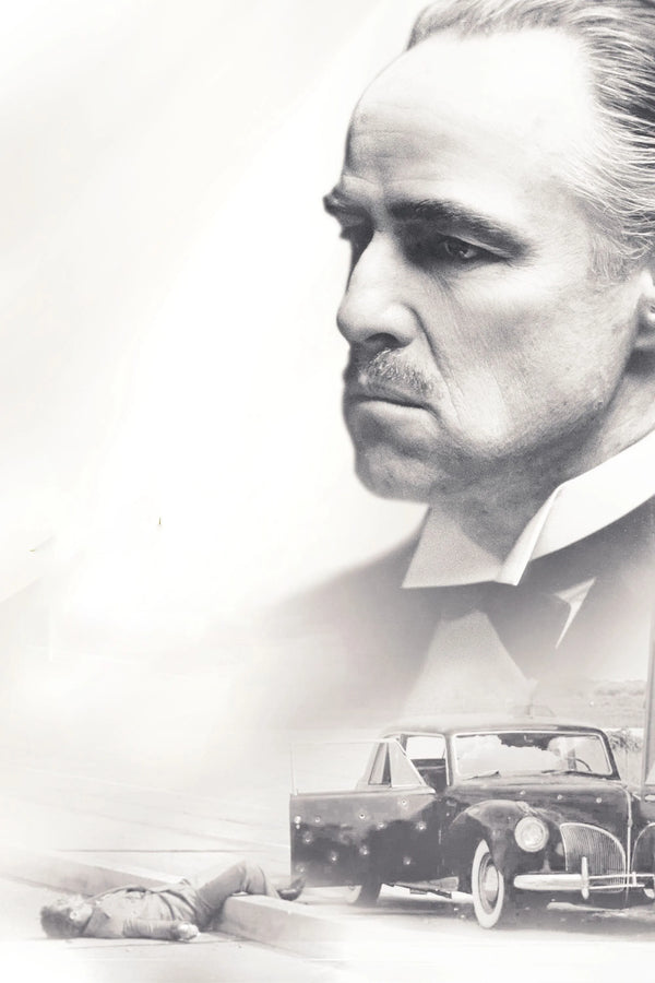 Stunning Godfather (1972) Poster: Iconic Crime Wall Art - Premium Movie Poster