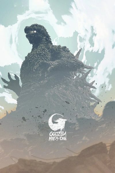 Stunning Godzilla Minus One (2023) Poster: Own the Epic Vibe! - Premium Movie Poster