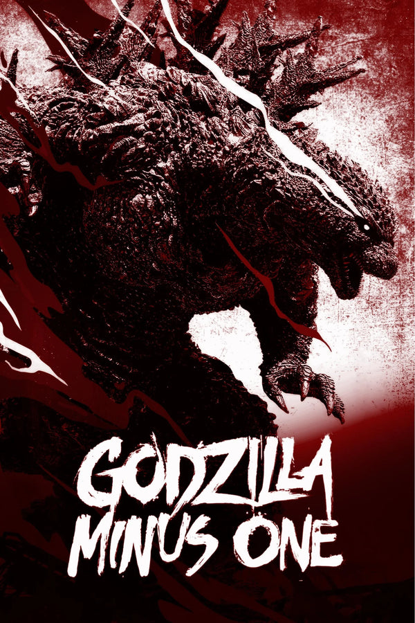 Stunning Godzilla Minus One (2023) Wall Art – Own the Epic Action! - Premium Movie Poster
