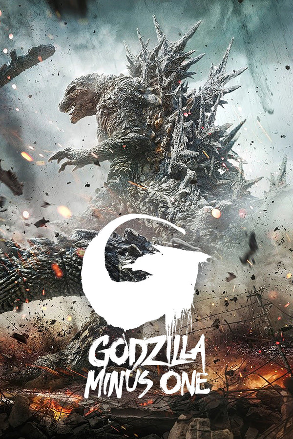 Stunning Godzilla Minus One (2023) Wall Art - Premium Movie Poster