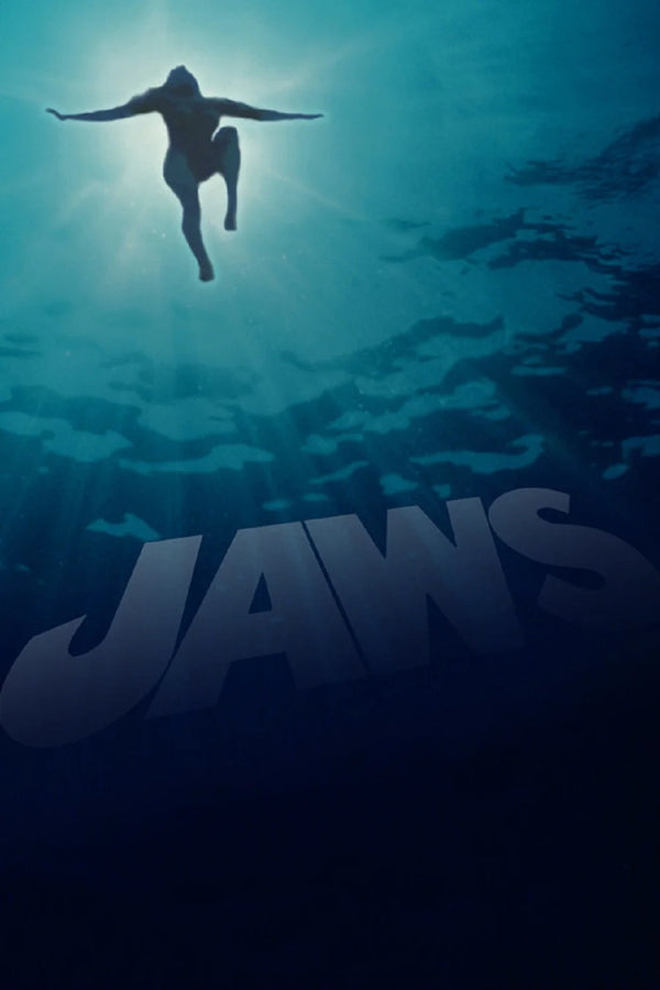 Stunning Jaws (1975) Wall Art: Own the Iconic Thrill - Premium Movie Poster
