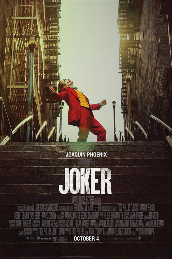 Stunning Joker (2019) Wall Art: Dark Drama - Premium Movie Poster