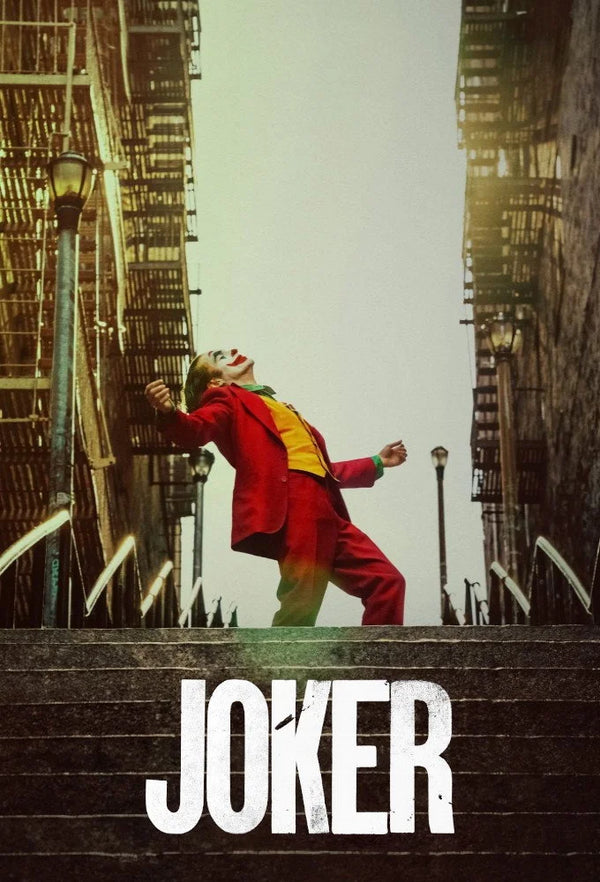 Stunning Joker (2019) Wall Art – Own the Darkness - Premium Movie Poster