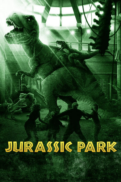 Stunning Jurassic Park (1993) Adventure Poster - Premium Movie Poster