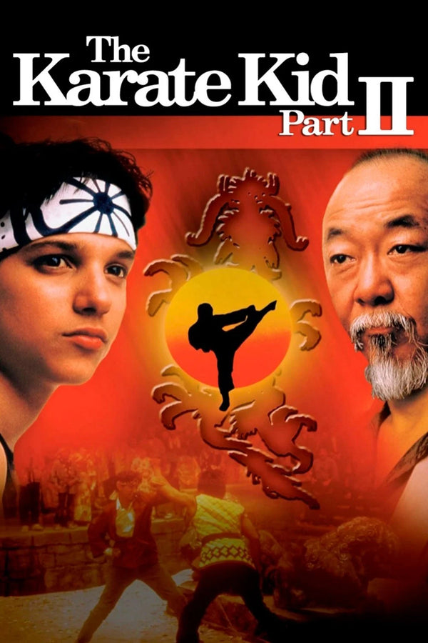 Stunning 'Karate Kid Part II' (1986) Wall Art – Own the Legacy - Premium Movie Poster