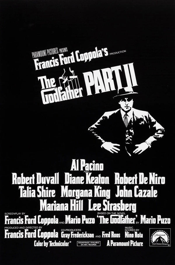 Stunning Legacy: The Godfather Part II (1974) Wall Art - Premium Movie Poster