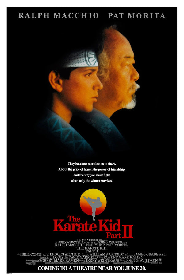 Stunning Legacy: The Karate Kid Part II (1986) Wall Art - Premium Movie Poster