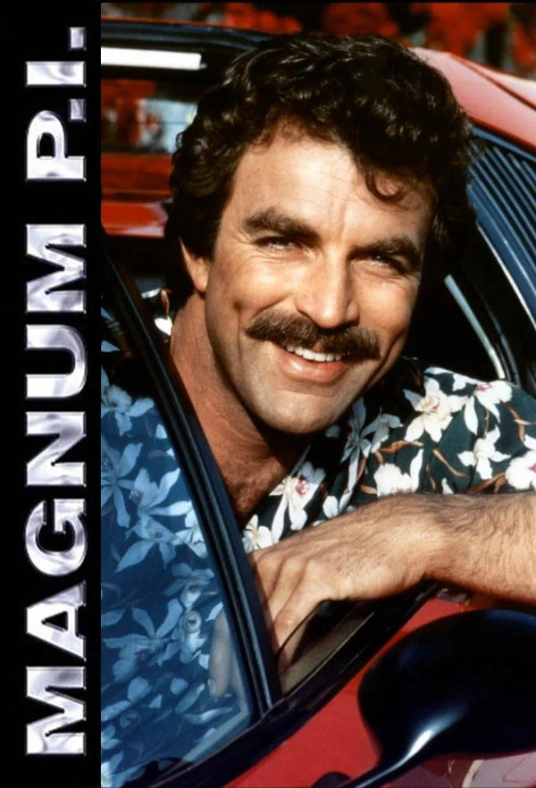 Stunning Magnum P.I. (1980) Premium Action Wall Art - TV Series Poster