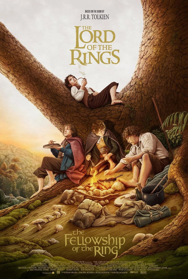 Stunning Middle-earth Wall Art: The Lord of the Rings (2001) - Premium Movie Poster