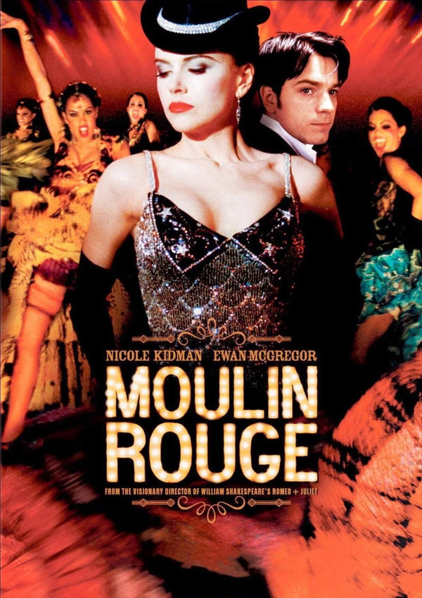 Stunning Moulin Rouge! (2001) Wall Art – Parisian Romance Awaits - Premium Movie Poster