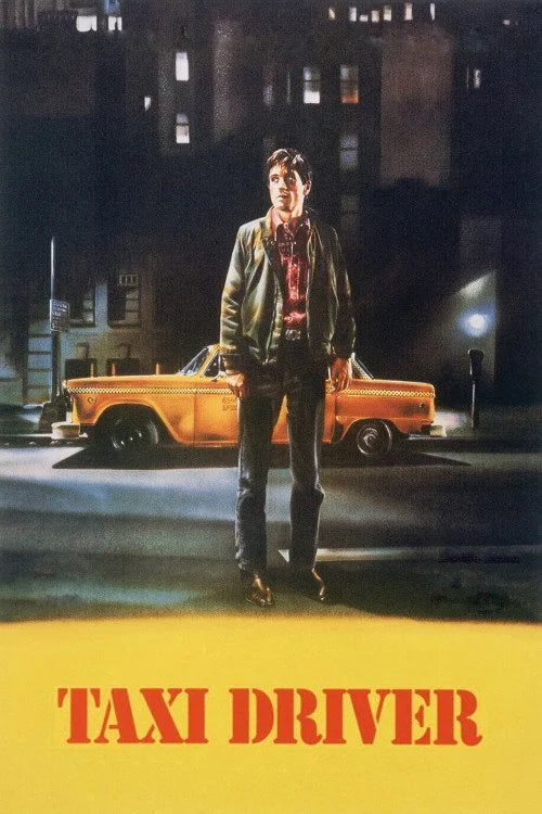 Stunning Noir Vibe: Taxi Driver (1976) Wall Art - Premium Movie Poster
