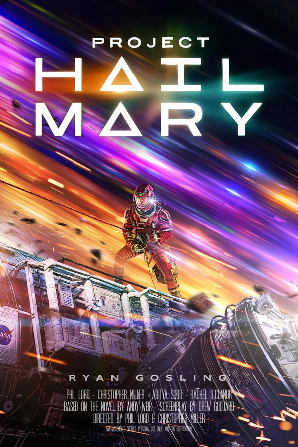 Stunning 'Project Hail Mary (2026)' Wall Art – Adventure Awaits! - Premium Movie Poster