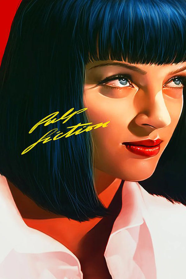 Stunning Pulp Fiction (1994) Wall Art – Own the 8.8/10 Classic - Premium Movie Poster