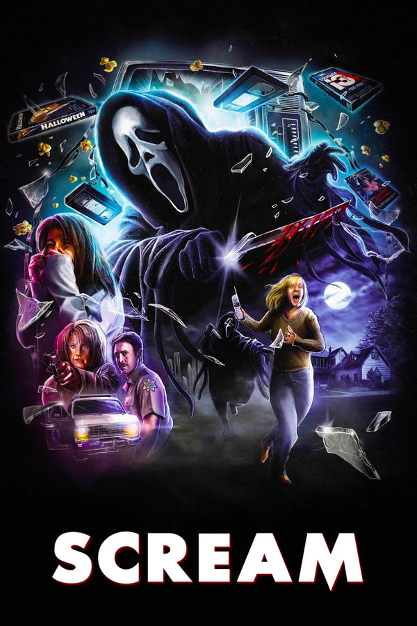 Stunning Scream (1996) Poster – Own the Horror Icon - Premium Movie Poster