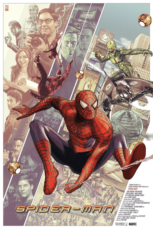 Stunning Spider-Man (2002) Action Poster for Your Wall - Premium Movie Poster