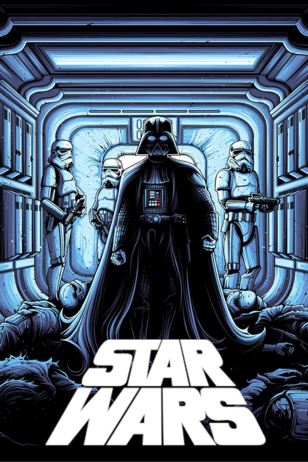 Stunning Star Wars (1977) Poster: Galaxy-Conquering Wall Art - Premium Movie Poster
