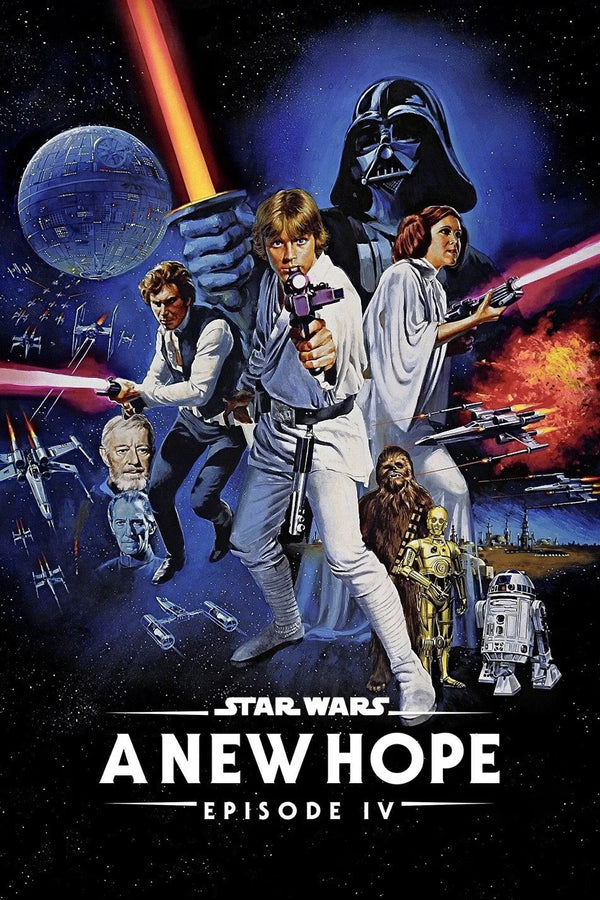 Stunning Star Wars (1977) Poster: Own the Galactic Legacy - Premium Movie Poster