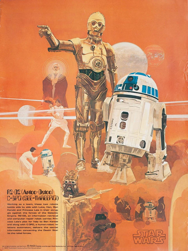 Stunning Star Wars (1977) Wall Art – 8.6/10 Classic - Premium Movie Poster
