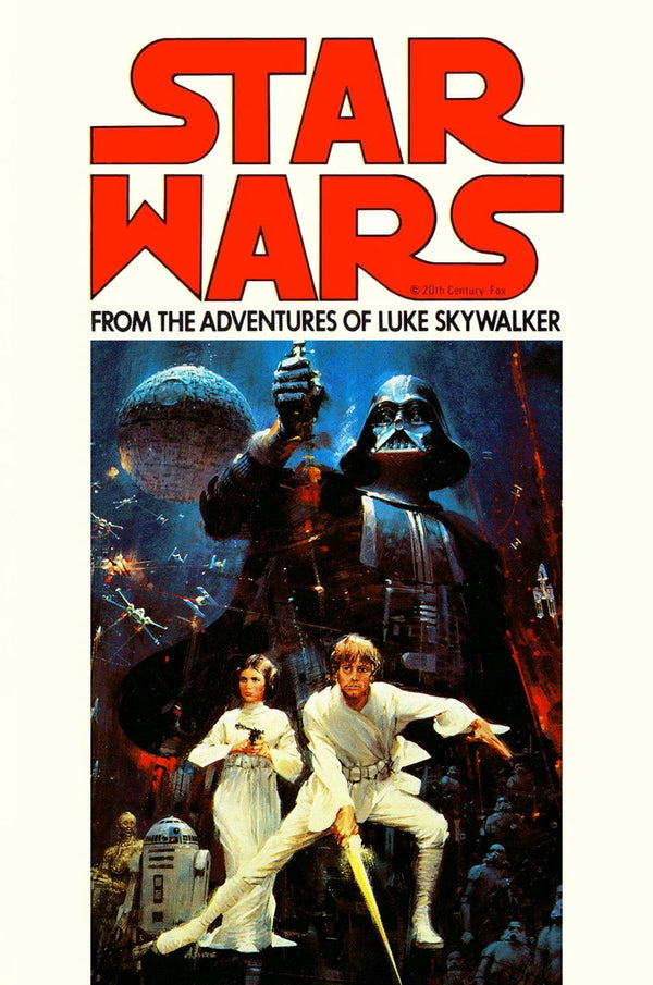 Stunning Star Wars (1977) Wall Art – Own the Galaxy’s Epic Adventure! - Premium Movie Poster