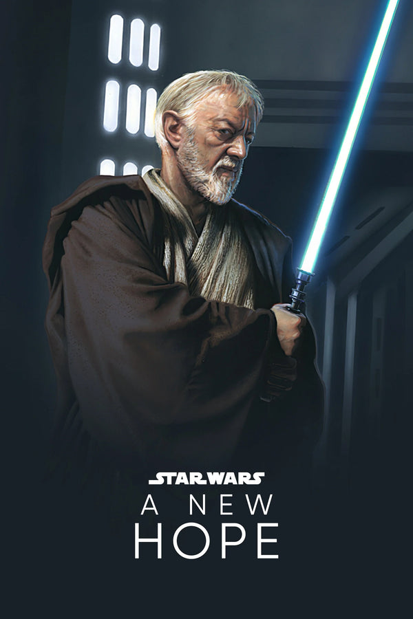 Stunning Star Wars (1977) Wall Art – Own the Galaxy's Epic Tale - Premium Movie Poster
