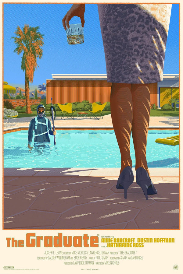 Stunning The Graduate (1967) Poster – Timeless Romance - Premium Movie Poster