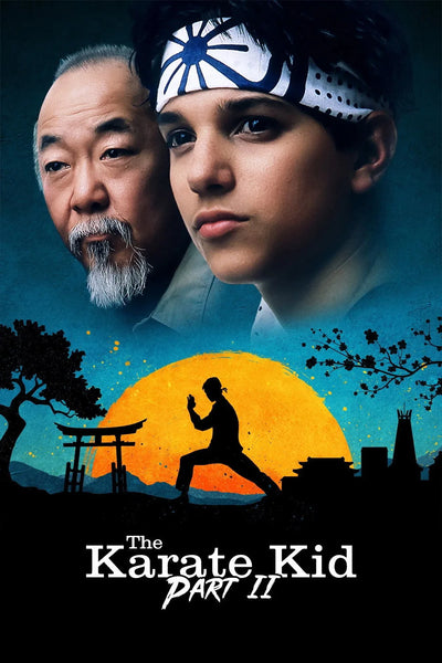 Stunning 'The Karate Kid Part II (1986)' Wall Art – Own the Legacy - Premium Movie Poster