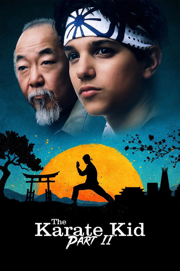 Stunning 'The Karate Kid Part II (1986)' Wall Art – Own the Legacy - Premium Movie Poster