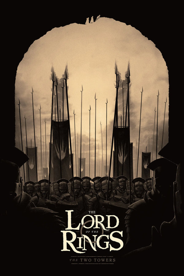 Stunning The Two Towers (2002) Wall Art – Own the Epic Journey - Premium Movie Poster