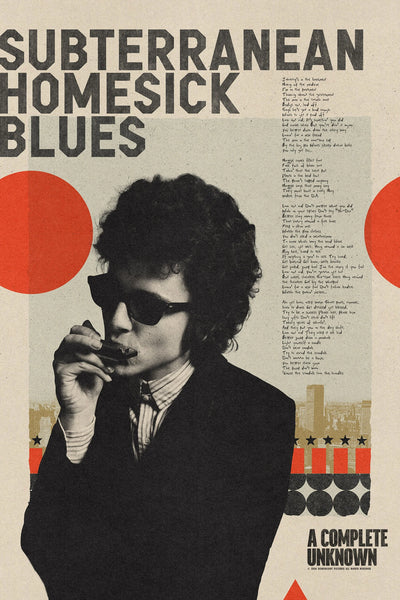 Stunning Wall Art: A Complete Unknown (2024) – Dylan's Journey - Premium Movie Poster